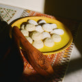 Zeena Bakery mixed maamoul box with assorted date, walnut, and pistachio cookies